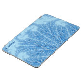 CASSIDY ~ FEATHERS ~ FRACTAL ~Blue Shades ~  iPad Air Cover (Side)