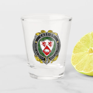 Cassidy/O'Cassidy Irish Shield  Shot Glass