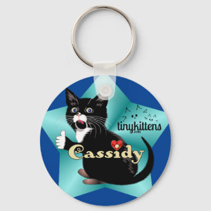 Cassidy TinyKittens Keychain