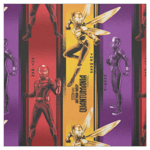 Cassie, Ant-Man, and the Wasp Group Graphic Fabric