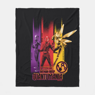 Cassie, Ant-Man, and the Wasp Group Graphic Fleece Blanket