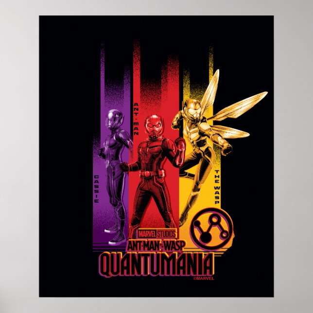 Cassie, Ant-Man, and the Wasp Group Graphic Poster (Front)