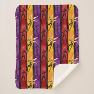 Cassie, Ant-Man, and the Wasp Group Graphic Sherpa Blanket