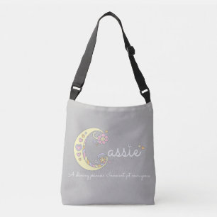 Cassie name and meaning monogram bag