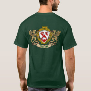 Cassiey Irish Shield & Griffins Personalized  T-Shirt