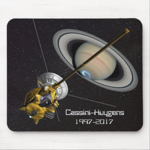 Cassini Huygens Mission to Saturn Mouse Pad