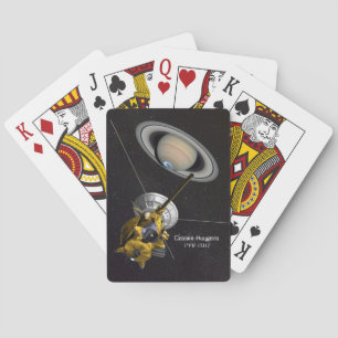 Cassini Huygens Mission to Saturn Playing Cards