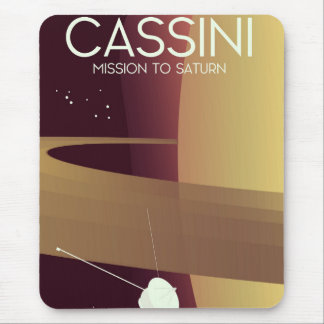 Cassini Mission to Saturn Mouse Pad