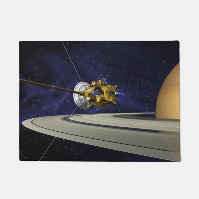 Cassini Saturn Orbit Insertion  Doormat (Front)