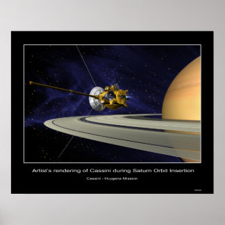 CassiniMission-PIA03883 Poster