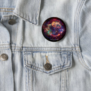 Cassiopeia A In Many Colours 2 Inch Round Button
