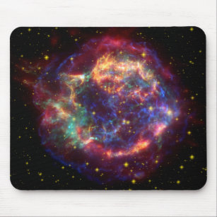 Cassiopeia Constellation Mouse Pad