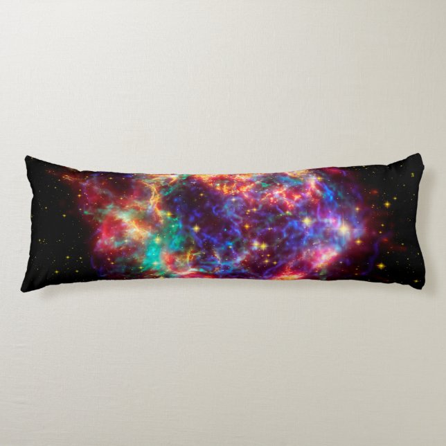 Cassiopeia, Milky Ways Youngest Supernova Body Pillow (Front)