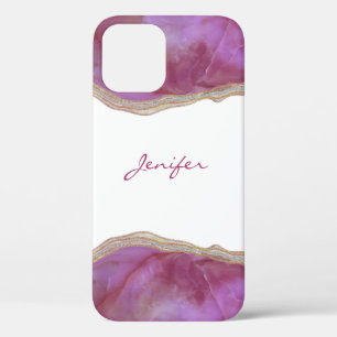 Cassis modern liquid marble Case-Mate iPhone case