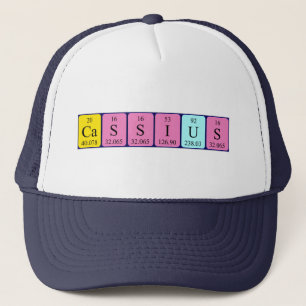 Cassius periodic table name hat