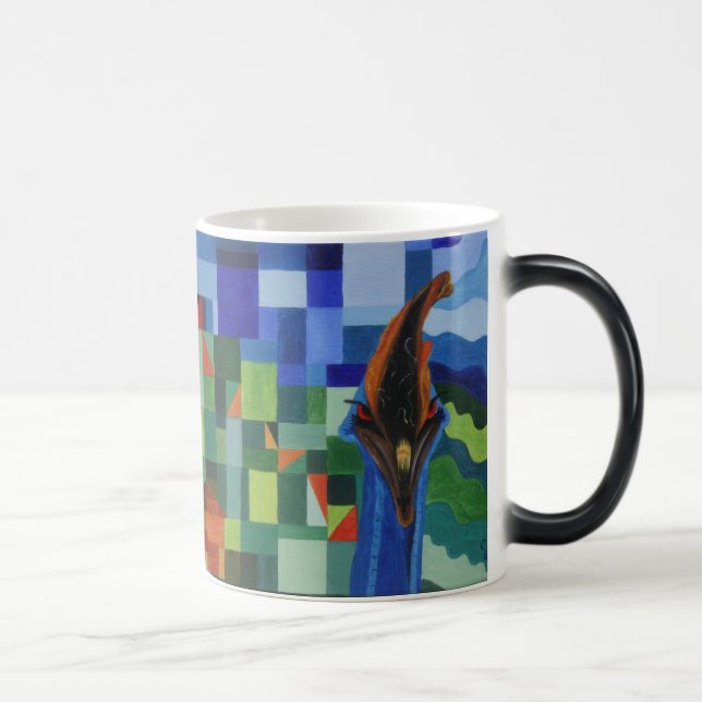 Cassowary Attacked Magic Mug (Right)