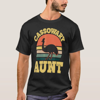 Cassowary Aunt Cute Cassowary Family Party T-Shirt