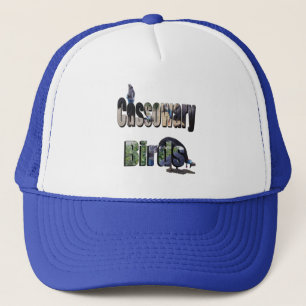 Cassowary Bird Picture Logo,  Trucker Hat