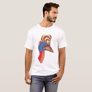 Cassowary Genuine Aboriginal Art T-Shirt