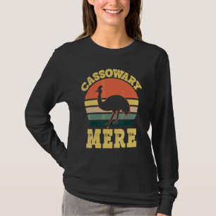 Cassowary Mere Cute Cassowary Party French Mom T-Shirt