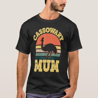 Cassowary Mum Cute Cassowary Family Party T-Shirt