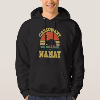 Cassowary Nanay Cute Cassowary Family Party Filipi Hoodie