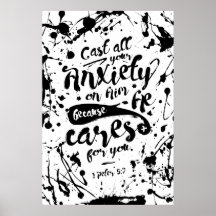 Cast All Your Anxiety On Him - 1 Peter 5:7