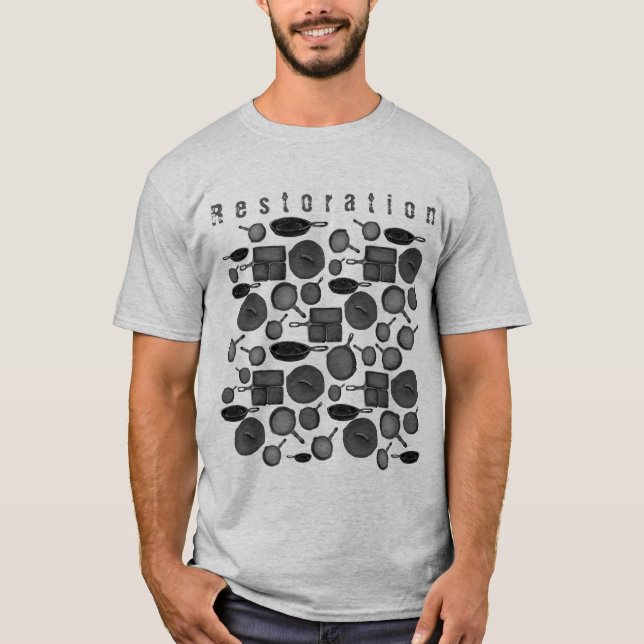 Cast Iron Collector  T-Shirt (Front)