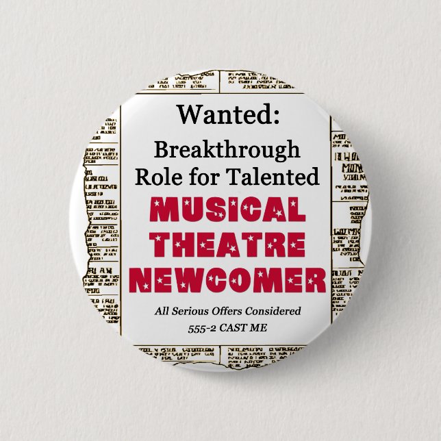Cast Me Button (Front)