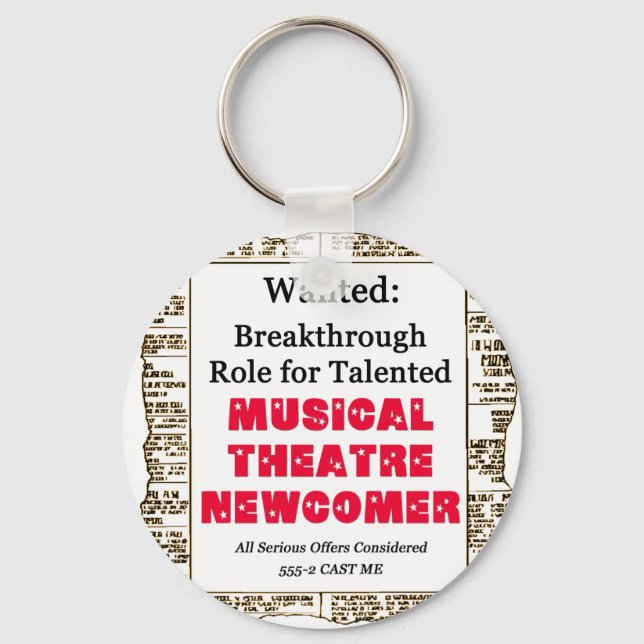 Cast Me Keychain (Front)