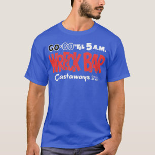 Castaways Motel Wreck Bar - Miami, FL - Vintage Ti T-Shirt