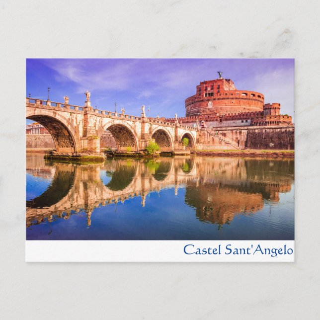 Castel Sant'Angelo, Rome Postcard (Front)