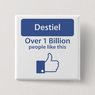 Castiel 2 Inch Square Button