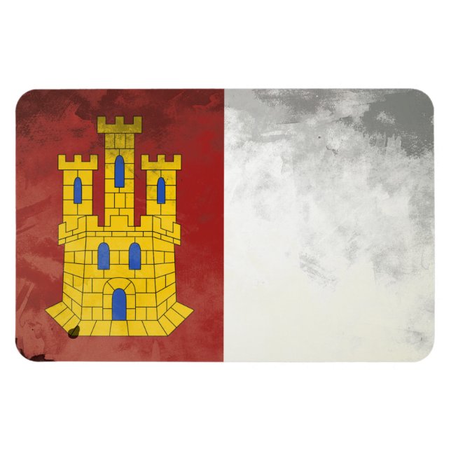 Castille-La Mancha Magnet (Horizontal)