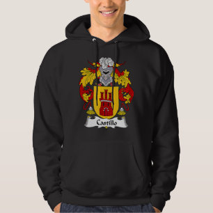 Castillo Coat of Arms  Family Crest  Hoodie