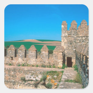 Castillo de Las Aguzaderas is a castle with a Square Sticker