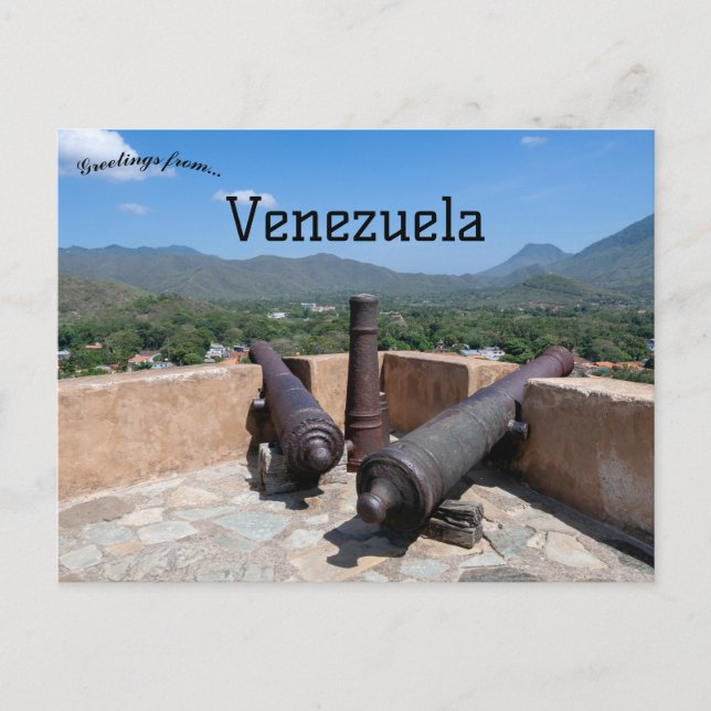 Castillo Santa Rosa Venezuela Postcard (Front)