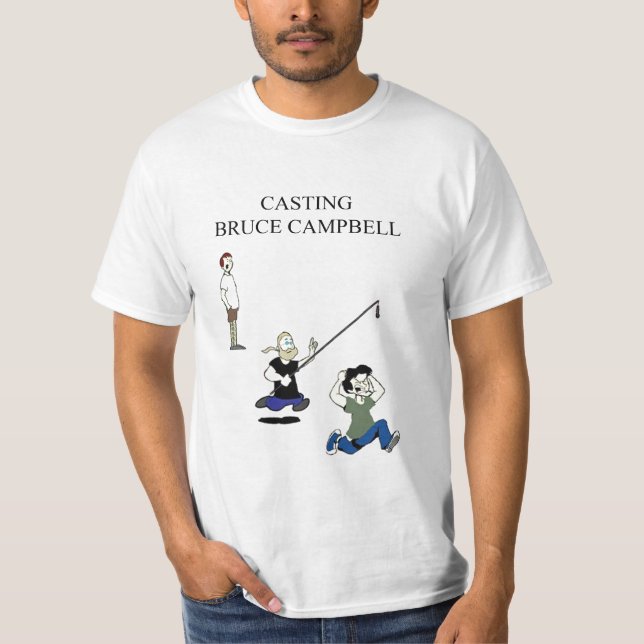 Casting Bruce Campbell T-Shirt 02 (Front)