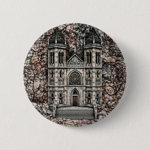 Castle 2 Inch Round Button