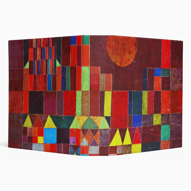 Castle and Sun, Paul Klee Binder (Background)