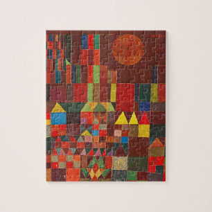 Castle and Sun, Paul Klee Expressionism Figurative Jigsaw Puzzle