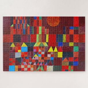 Castle and Sun, Paul Klee Jigsaw Puzzle