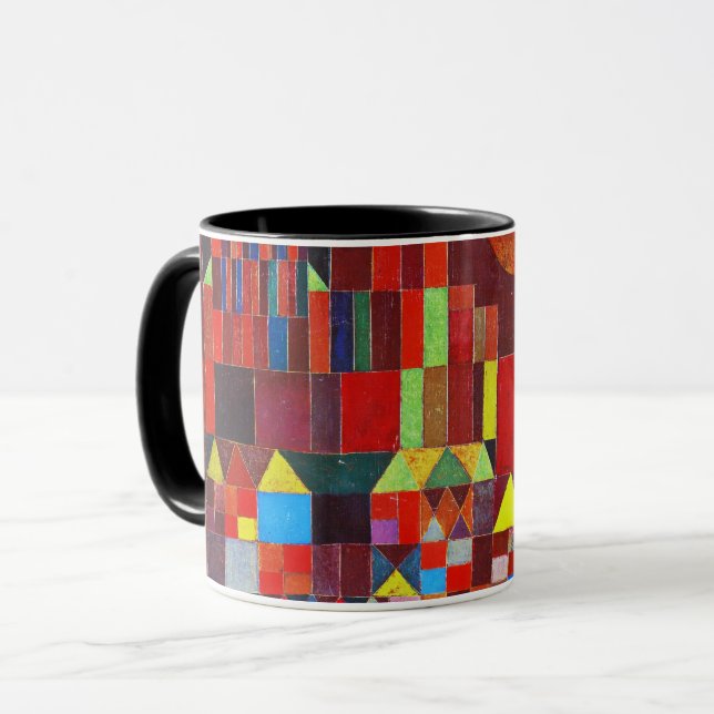 Castle and Sun, Paul Klee Mug (Front Left)