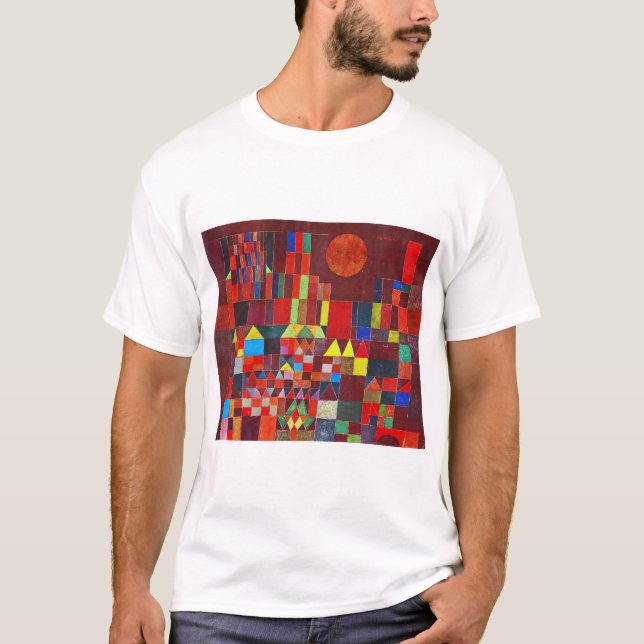 Castle and Sun, Paul Klee T-Shirt (Front)