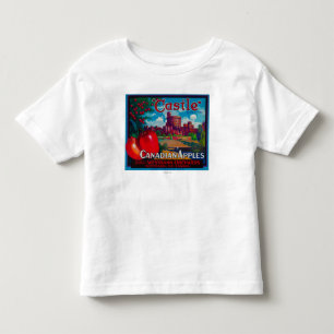 Castle Apple Label - Westbank B.C. Canada Toddler T-shirt