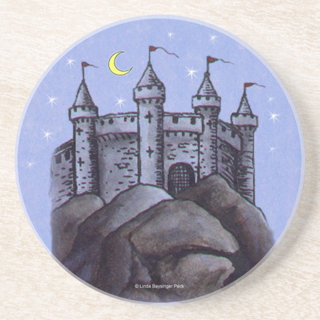 Castle at Night Coaster (Front)