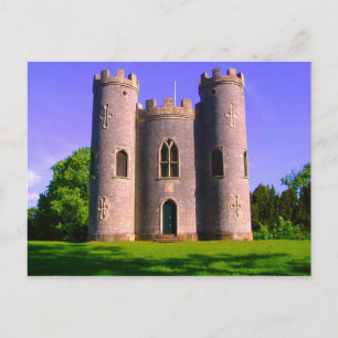 CASTLE,BLAISE,BRISTOL,ENGLAND,MEDIEVAL POSTCARD