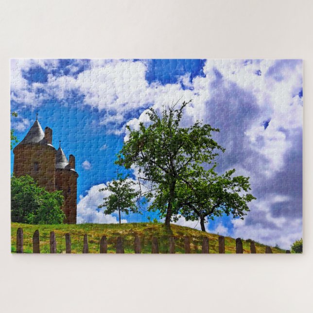 Castle Burgruine Germany. Jigsaw Puzzle (Horizontal)