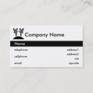 Castle Business Card Design