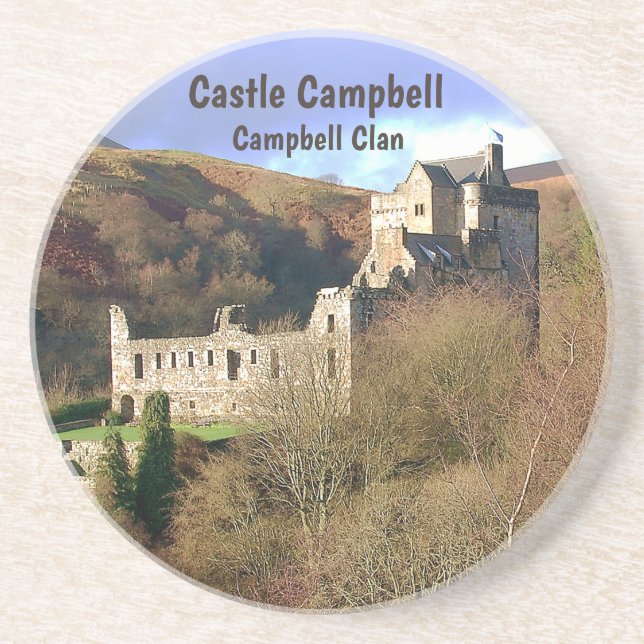 Castle Campbell – Campbell Clan Coaster (Front)
